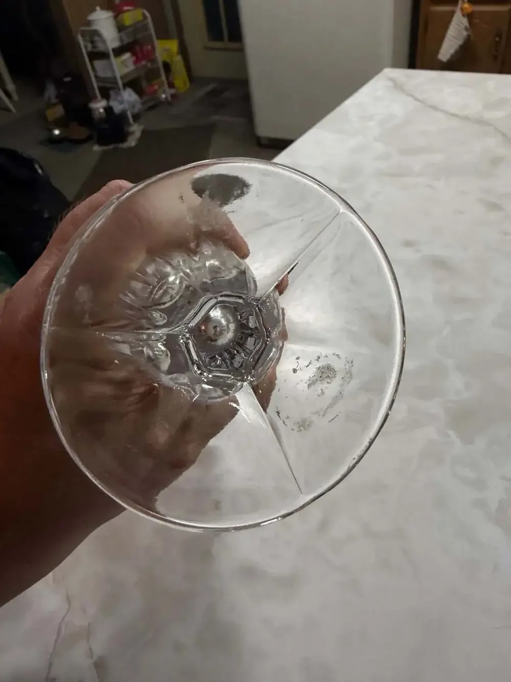 Anna Hütte West German Lead Crystal Ruby Flashed Cut-to-Clear Floral Tulip Vase